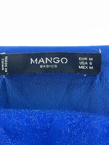 m Beden mavi Renk Mango Gömlek %70 İndirimli.