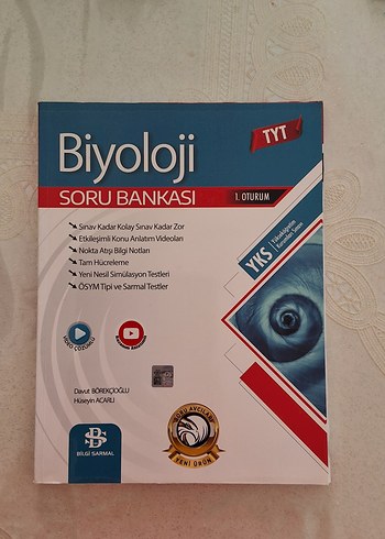 YKS 1. Oturum Biyoloji Soru Bankası