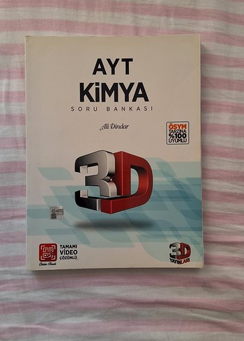 AYT Kimya Soru Bankası 3D Video Çözümlü
