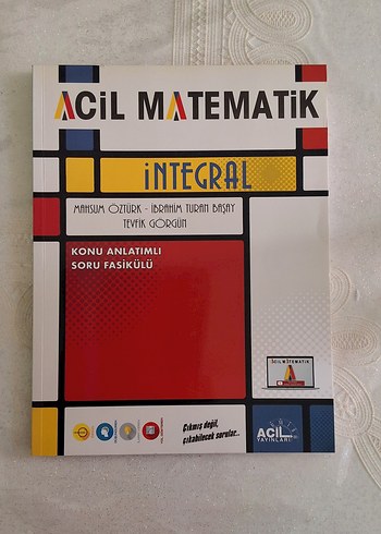 Acil Matematik İntegral Konu Anlatımlı Soru Fasikülü