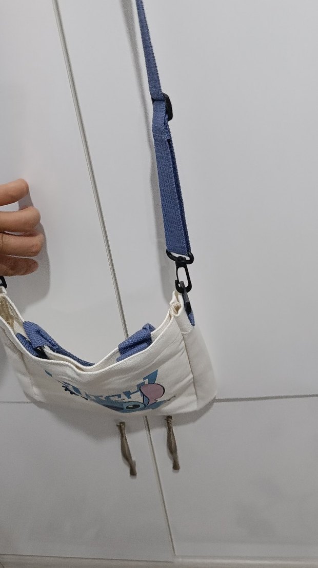 Beyaz stitch Çanta - Görsel 2