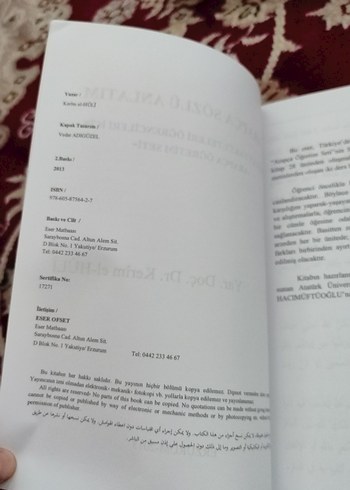 Arapça Sözlü Anlatım - Kerim Fârûk el-Hûlî - Görsel 4