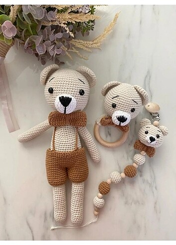 Set bebek amıgurumi 
