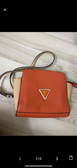 Guess çanta çok az kullanıldı