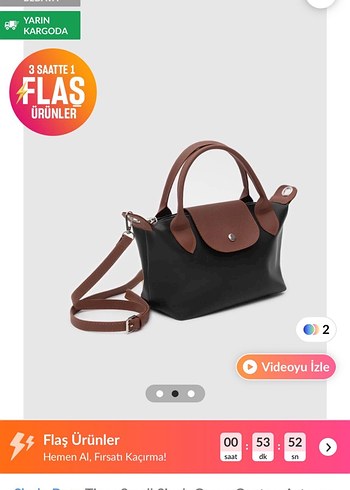 Kemer Detaylı Minimalist Kadın Deri Çanta - Görsel 2