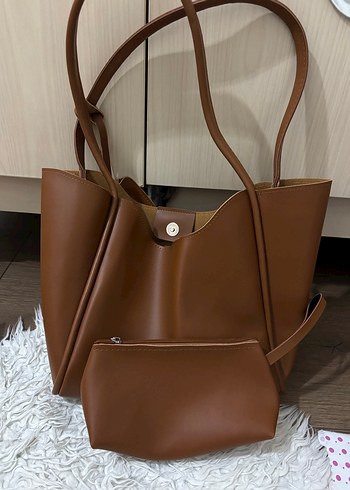 Shaka Taba Kadın Deri El ve Omuz Çantası - Görsel 4