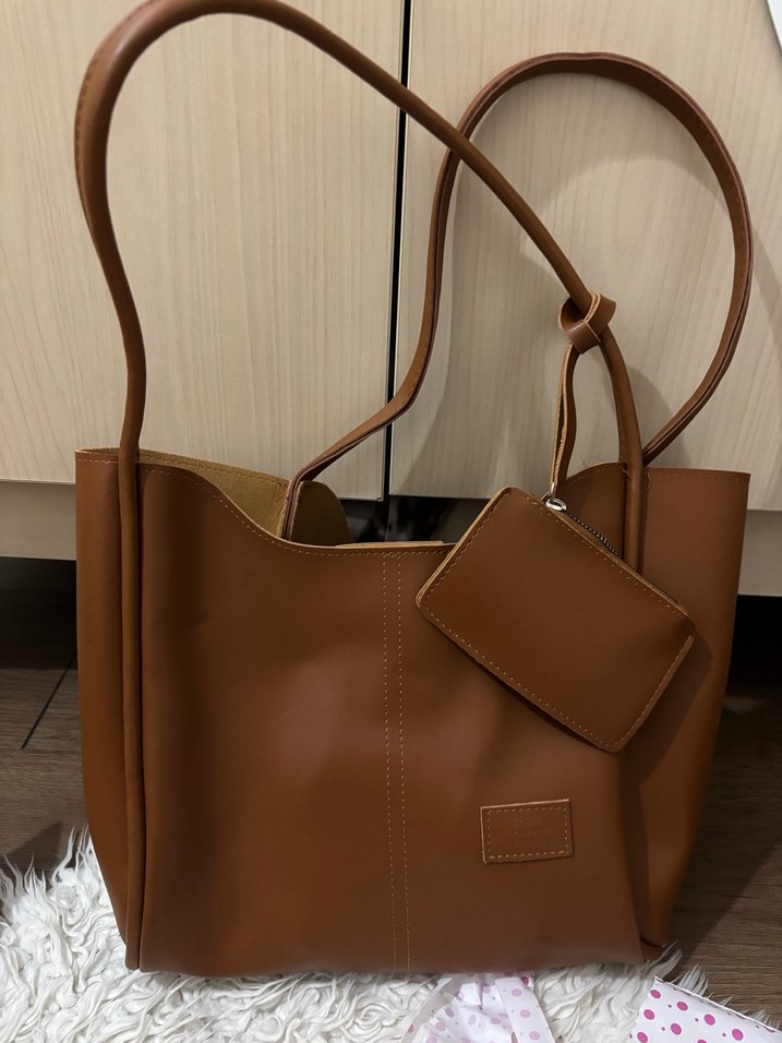 Shaka Taba Kadın Deri El ve Omuz Çantası - Görsel 2