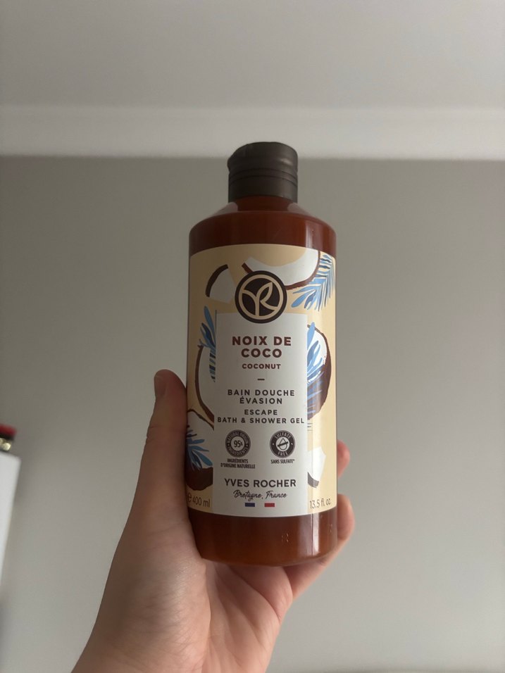 Yves Rocher Tropikal Hindistan Cevizi Duş Jeli 400ml - Görsel 3