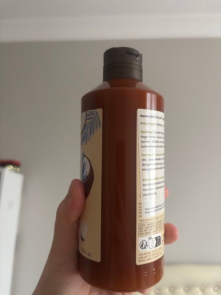 Yves Rocher Tropikal Hindistan Cevizi Duş Jeli 400ml - Görsel 4