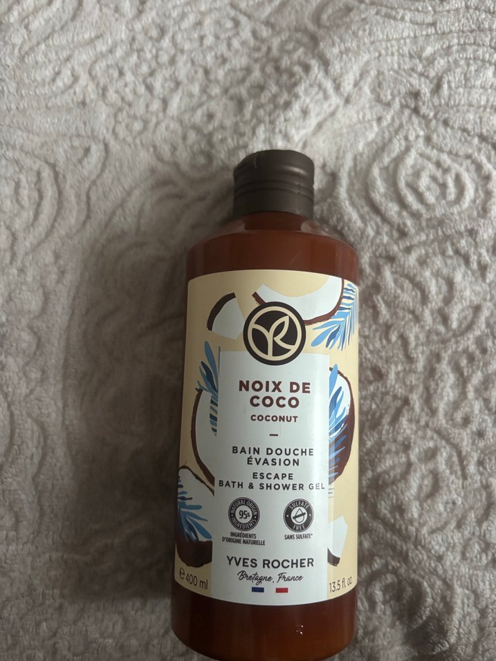 Yves Rocher Tropikal Hindistan Cevizi Duş Jeli 400ml - Görsel 2