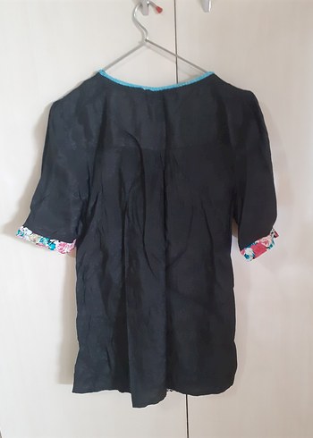 xl Beden Nakışlı Bohem Tunik