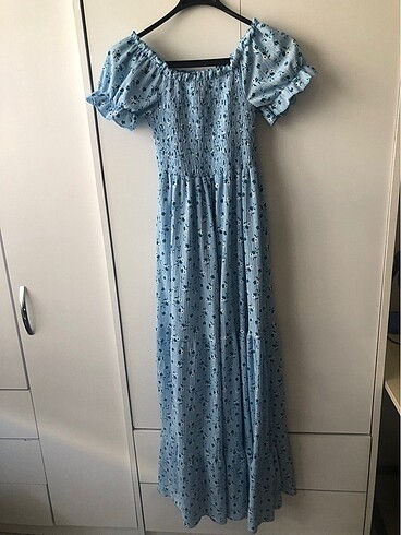 Zara çiçekli elbise