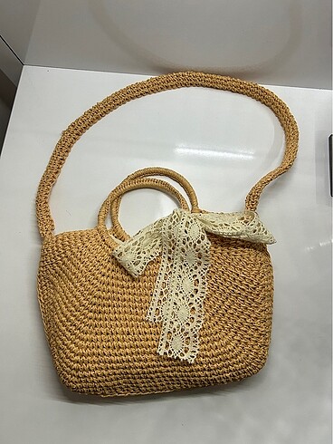 Marka model hasır çanta