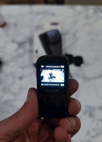 Siyah SJCAM Aksiyon Kamerası ve Aksesuarları - Görsel 5