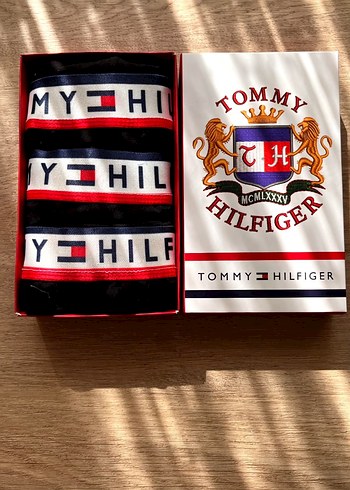 Tommy Hilfiger Baskılı Erkek 3'lü Boxer