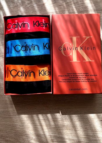 Calvin Klein Erkek Baskılı Kısa Boxer