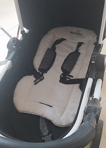 15-36 kg Beden gri Renk Beneto travel sistem bebek arabası 