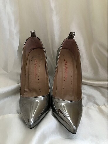 37 Beden Gümüş stiletto