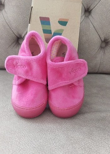 Kız Çocuk Pembe Polar Ev Terliği - Görsel 4