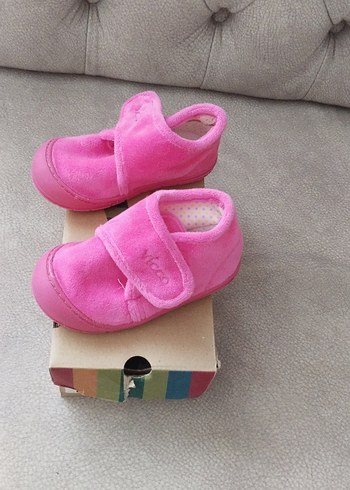 Kız Çocuk Pembe Polar Ev Terliği - Görsel 3