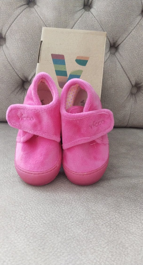 Kız Çocuk Pembe Polar Ev Terliği - Görsel 4