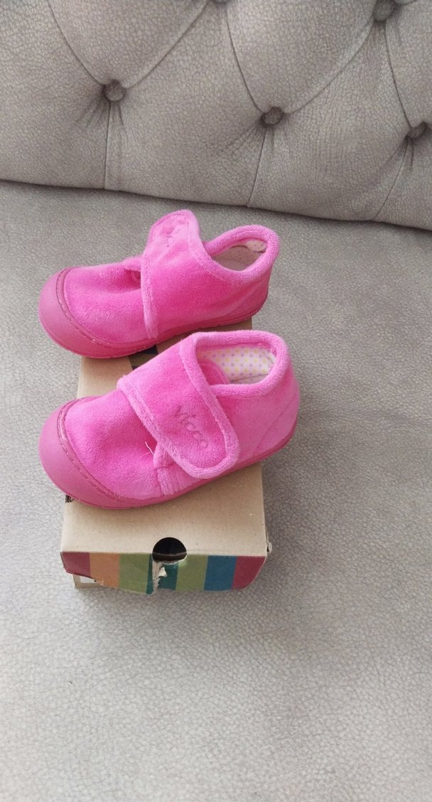 Kız Çocuk Pembe Polar Ev Terliği - Görsel 3