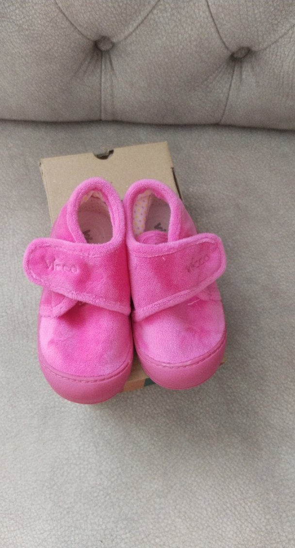 Kız Çocuk Pembe Sıcak Ev Terliği - Görsel 4