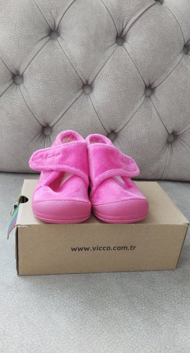 Kız Çocuk Pembe Sıcak Ev Terliği - Görsel 2