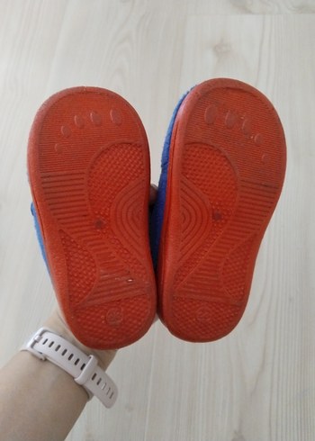 Erkek Çocuk Mavi Sıcak Ev Terliği - Görsel 3