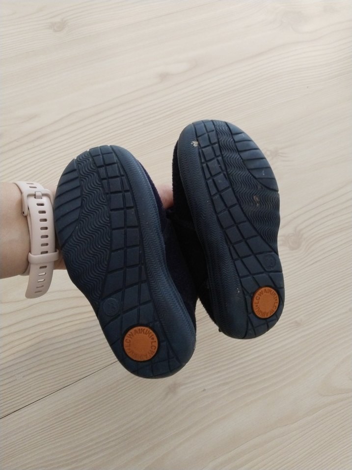 Erkek Çocuk Lacivert Sıcak Ev Terliği - Görsel 3