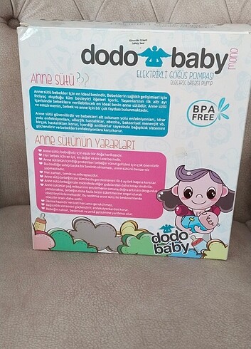 Beden Dodo baby elektrikli göğüs pompası