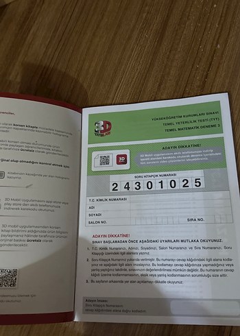 TYT Matematik Simülasyon Denemeleri 10'lu - Görsel 2