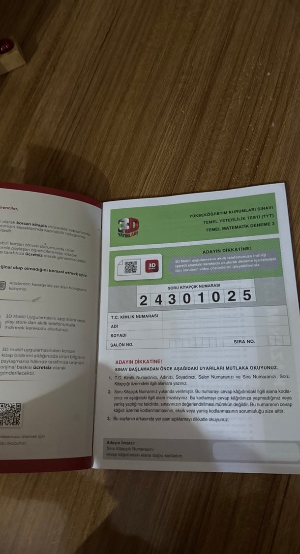 TYT Matematik Simülasyon Denemeleri 10'lu - Görsel 2