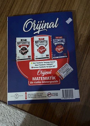 TYT AYT Orijinal Geometri Soru Bankası - Görsel 4