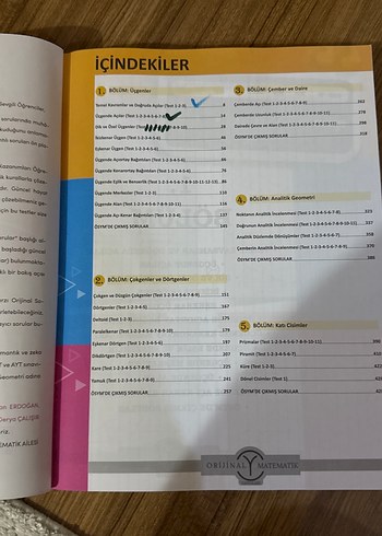 TYT AYT Orijinal Geometri Soru Bankası - Görsel 2