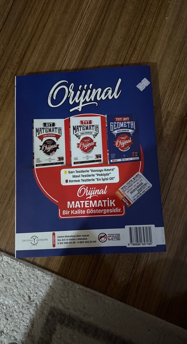 TYT AYT Orijinal Geometri Soru Bankası - Görsel 4