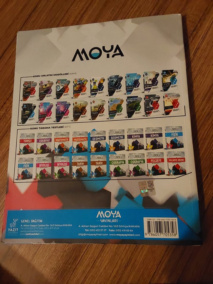 MOYA TYT Fizik Konu Tarama Testleri - Görsel 5