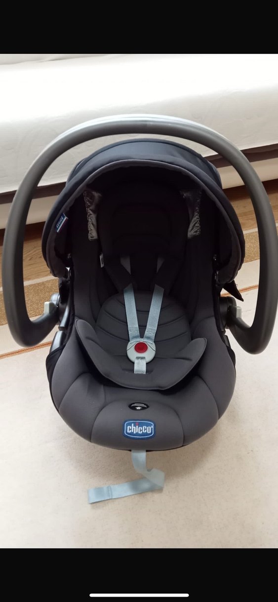 Siyah-Gri Bebek Arabası - Görsel 2