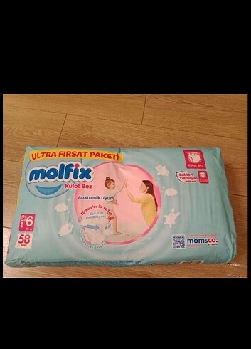 Molfix külot bez 6 numara