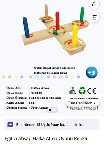 Diğer Eğitici halka atma oyunu