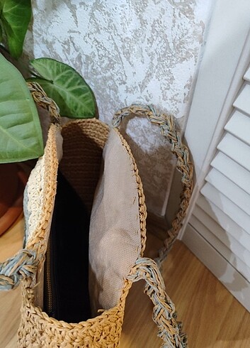 El örgüsü kadin çanta  - Görsel 3
