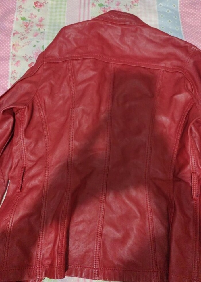 Kadın deri mont - Görsel 3