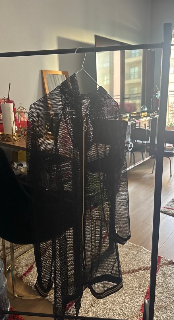 Uzun Siyah Gotik Kadın Elbisesi - Görsel 3