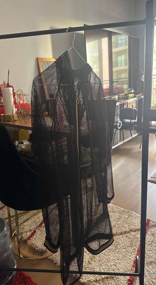 Uzun Siyah Gotik Kadın Elbisesi - Görsel 4