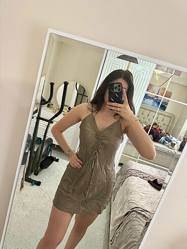 Zara Saten Elbise