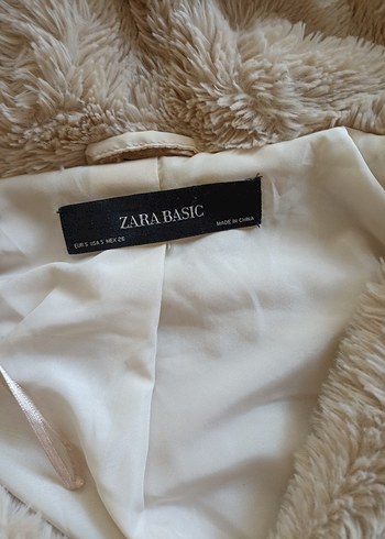 Bej Kapüşonlu Uzun Kollu Kadın Ceket - Görsel 3