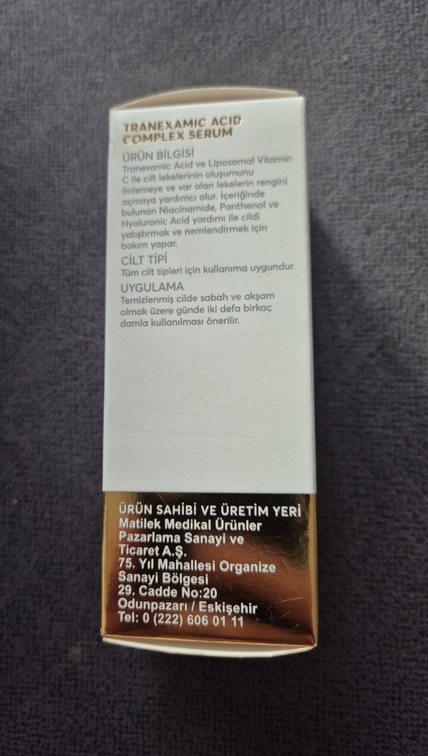 Dermoskin Be Bright Tranexamic Asit Kompleksi Serum 30ml - Görsel 2