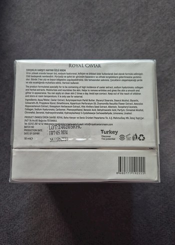 GoldenBlack Royal Caviar Krem 50 ml - Görsel 2