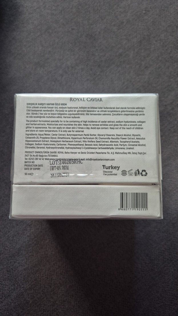 GoldenBlack Royal Caviar Krem 50 ml - Görsel 2