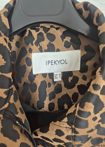 İPEKYOL Leopar desenli tarz trençkot - Görsel 6